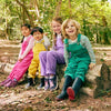 Emerald Chunky Cord Dungarees - Dotty Dungarees
