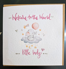  New Baby Girl Card - Coppertop Cards