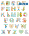 Peter Rabbit™ Wooden Letters - Beatrix Potter