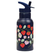 Strawberry Print Stainless steel water bottle - A Lovely Company