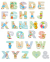 Peter Rabbit™ Wooden Letters - Beatrix Potter