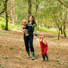 Robin Red Chunky Cord Dungarees - Dotty Dungarees