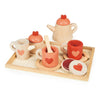 Wooden Tea Time Tray Set - Mentari