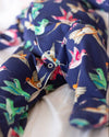 Hummingbird Cotton Sleepsuit - Fred and Noah