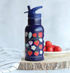 Strawberry Print Stainless steel water bottle - A Lovely Company