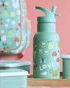 Garden Theme Stainless Steel Water Bottle - A Little Lovely Company