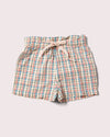 Checked Seersucker By The Sea Shorts - Little Green Radicals