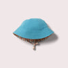 Checked Seersucker Reversible Sunhat - Little Green Radicals