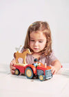 Farmyard Tractor - ThreadBear Design