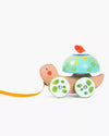Turtle Wooden Pull Toy – Moulin Roty