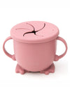 Silicone Baby Snack Cup - Blue/Green/Pink - Green Island