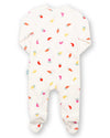 Wonky Veg Organic Cotton Sleepsuit – Kite Organics