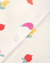 Wonky Veg Organic Cotton Sleepsuit – Kite Organics
