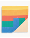 Rainbow Stripe Baby Blanket - Organic Cotton - The Bonnie Mob