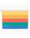Rainbow Stripe Baby Blanket - Organic Cotton - The Bonnie Mob
