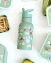 Garden Theme Stainless Steel Water Bottle - A Little Lovely Company
