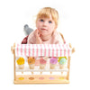 Wooden Scoops and Smiles Ice Cream Stand - Tender Leaf Toys