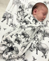 Safari Cotton Sleepsuit – Fred & Noah