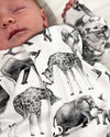 Safari Cotton Sleepsuit – Fred & Noah