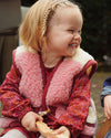 Wool Bodywarmer – Red Velvet (Limited Edition) - 100% Sheep’s Wool Gilet - We Are Wovens