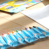 Kitpas 10 Bath Coloured Crayons - The Blue Zebra