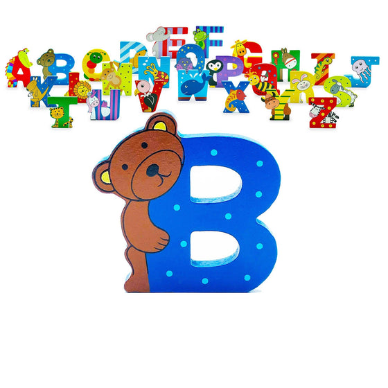 Alphabet wooden letter B
