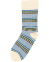 MiniPop Bamboo Socks 3 Pack – Blue Mix Kids Socks - MiniPop