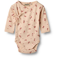  Pink, Floral Print Body Wraparound - Wheat
