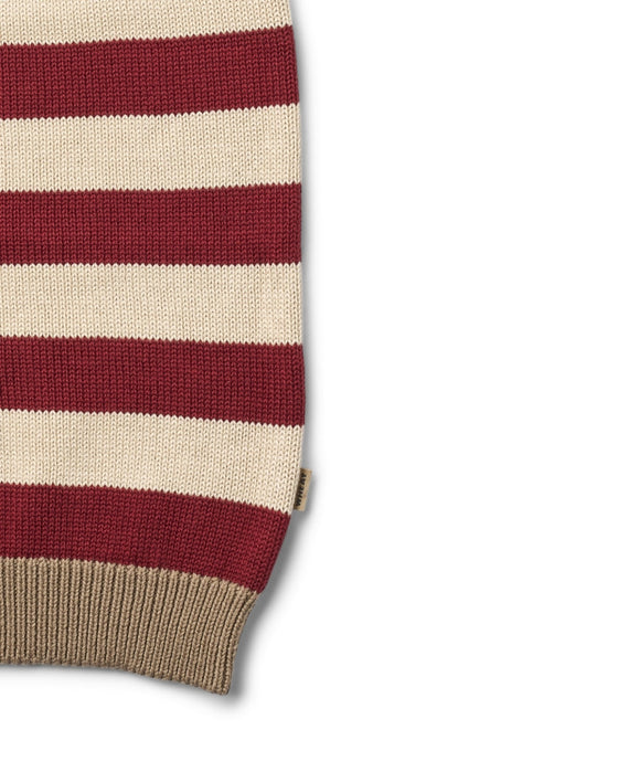 Knitted Christmas Hat – Wheat