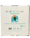 Box for Wild Wonders Tambourine with an elephant illustration on a white background