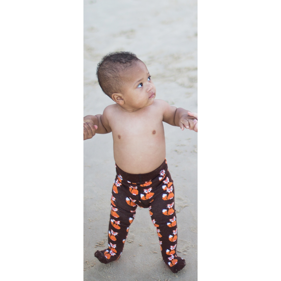 Foxy Kids Tights - Slugs and Snails