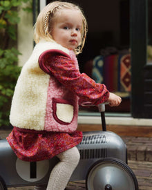  Wool Bodywarmer – Red Velvet (Limited Edition) - 100% Sheep’s Wool Gilet - We Are Wovens