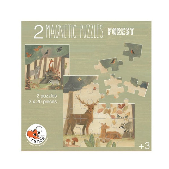 Magnetic Forest Puzzle - Egmont Toys