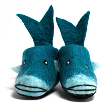  Nyangumi The Whale Handmade Felted Slippers - Hector and Queen