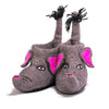 Tembo The Elephant Handmade Felted Slippers - Hector and Queen