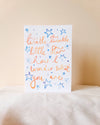Twinkle twinkle little star - Baby Card - La La Lu