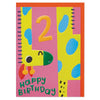 Age 2 Birthday Card – Giraffe by Raspberry Blossom