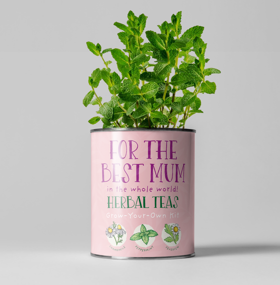 For the Best Mum - Herbal Tea Grow Your Own Kit
