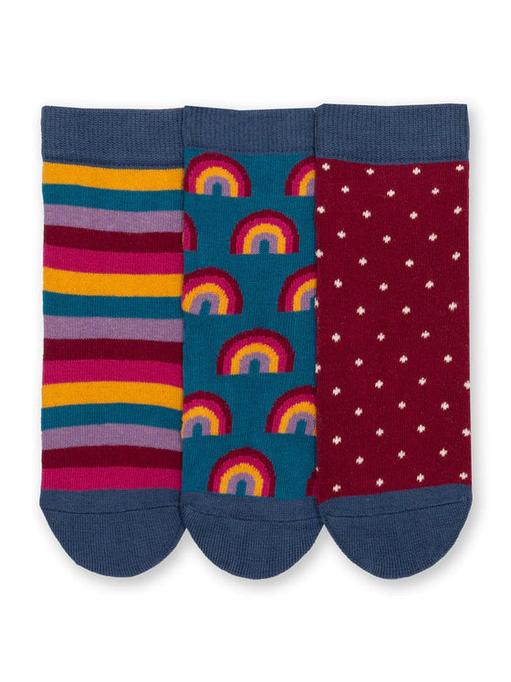 Rainbow socks - Kite