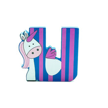  Alphabet Wooden letter U