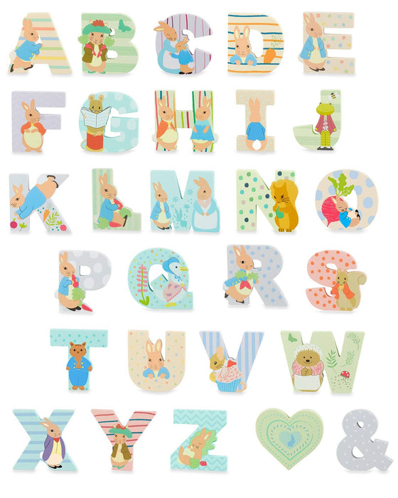 Peter Rabbit™ Wooden Letters - Beatrix Potter