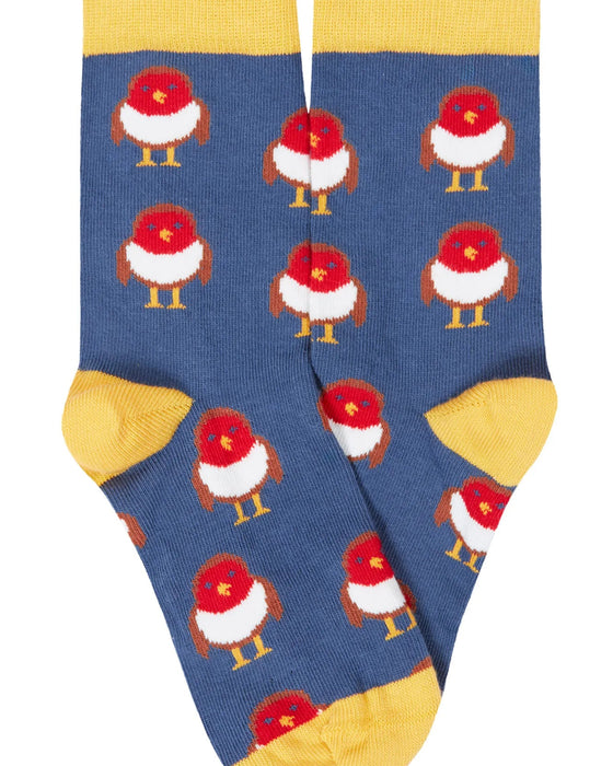 Rock My Socks 3 Pack – Festive Organic Cotton Kids Socks - Frugi
