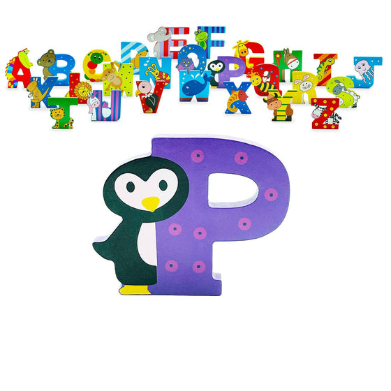 Alphabet Wooden letter P