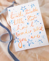 Twinkle twinkle little star - Baby Card - La La Lu