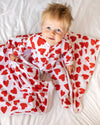 Love Heart Cotton Sleepsuit – Fred & Noah