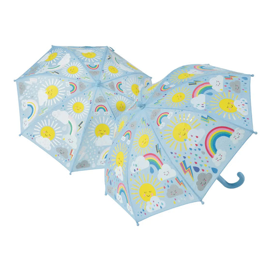 Colour Changing Umbrella - Sun & Clouds - Floss and Rock