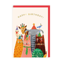  Happy Birthday Animals Greeting Card - Ohh Deer