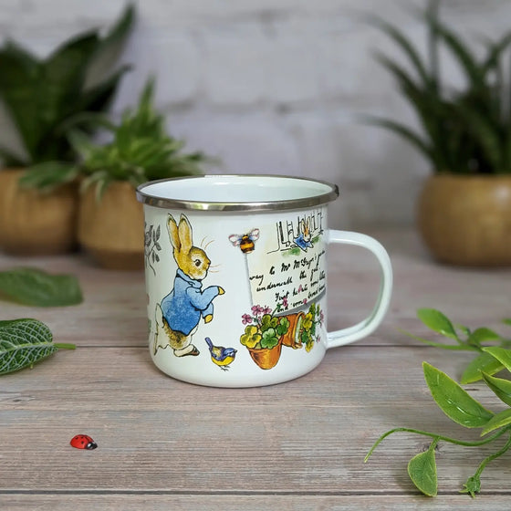 Beatrix Potter's Peter Rabbit Enamel Mug