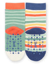 Baa Baa Grippy Socks Sage – Organic Cotton Baby & Toddler Socks 2 Pack - Kite