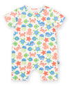 Under The Sea Organic Baby Romper – Short Sleeve Summer Romper - Kite